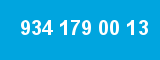 934 179 00 13